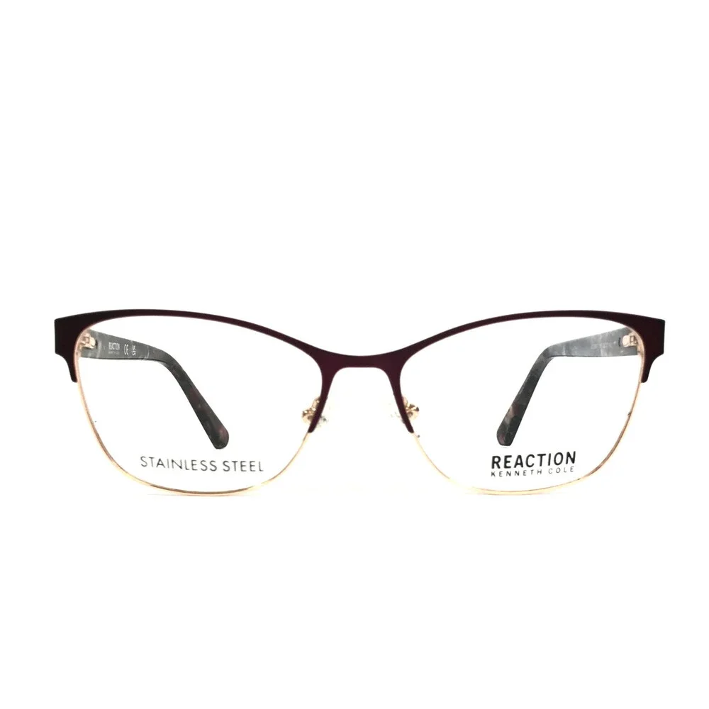 Reaction by Kenneth Cole Eyeglasses Frames KC0959-1 069 Brown Red 52-15-140